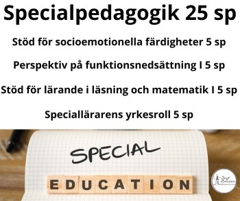 Specialpedagogik 25 sp